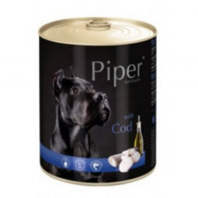 Piper Cod 800g - Консервирана храна за куче с риба треска 800гр